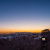非日常の夕景