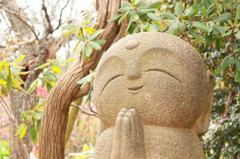 にこやかに…