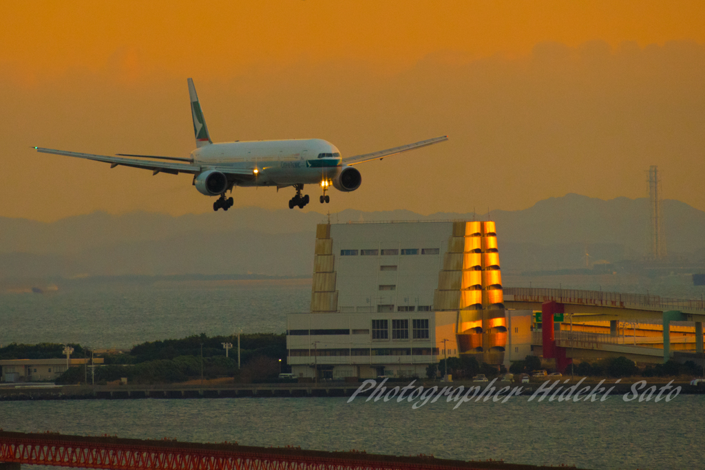 初めての飛行機撮影３