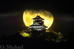 月と岐阜城①
