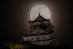 おぼろ月夜の岐阜城