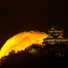 １７夜の月とお城①