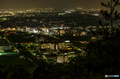 2015/08/26夜の岐阜大学医学部付属病院