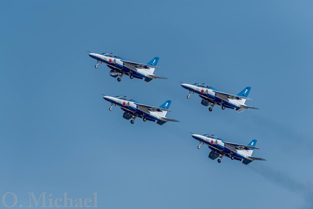 Blue impulse ①