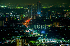 2015/08/26JR岐阜駅方面の夜景