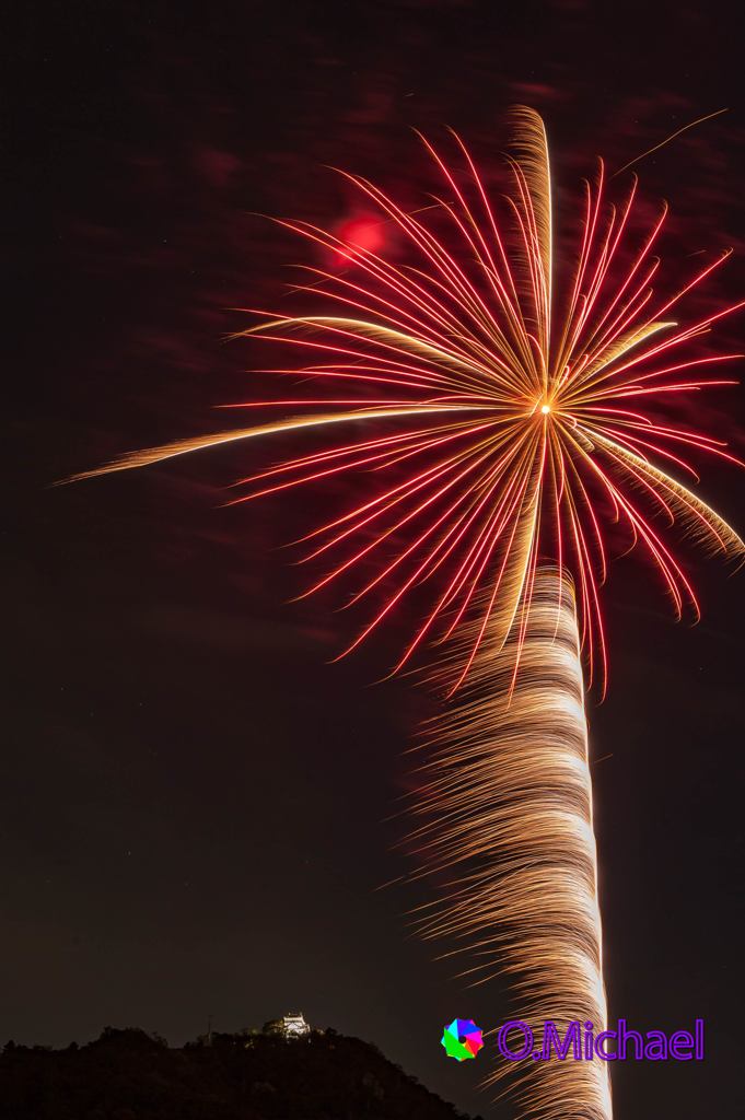 2015/09/14 Cormorant fishing fireworks 