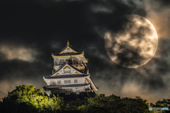 きょうの月と城④