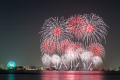 名港水上芸術花火２０１６