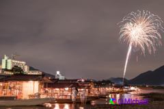 2015/09/23 Cormorant fishing fireworks 