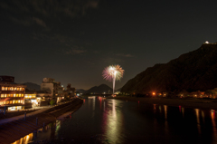 2015/10/15 Cormorant fishing fireworks 