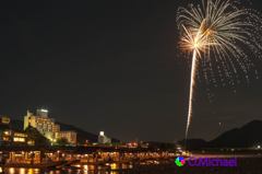 2015/09/13 Cormorant fishing fireworks 