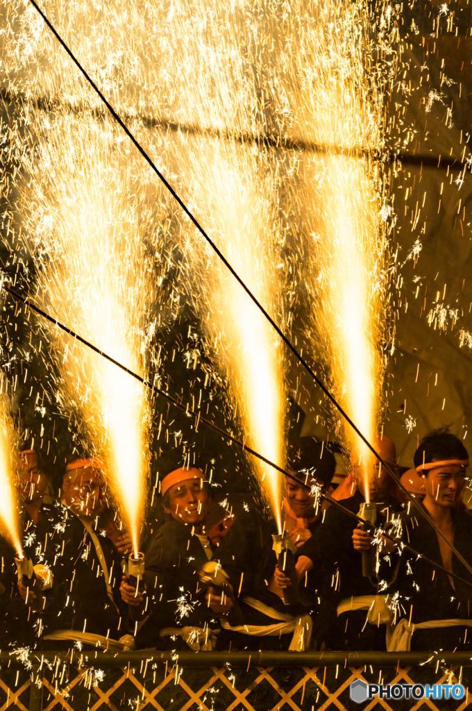 岐阜の火祭り②