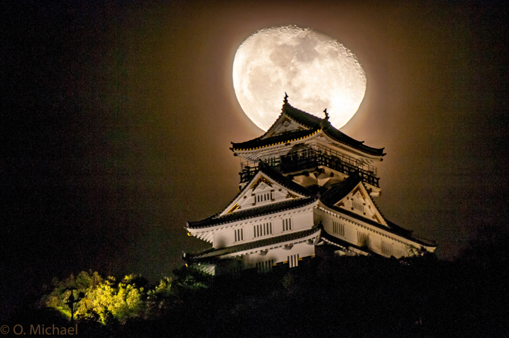 2015/11/29 Moon and Castle ①