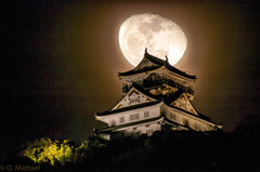 2015/11/29 Moon and Castle ①