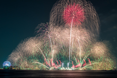 名港水上芸術花火２０１６③