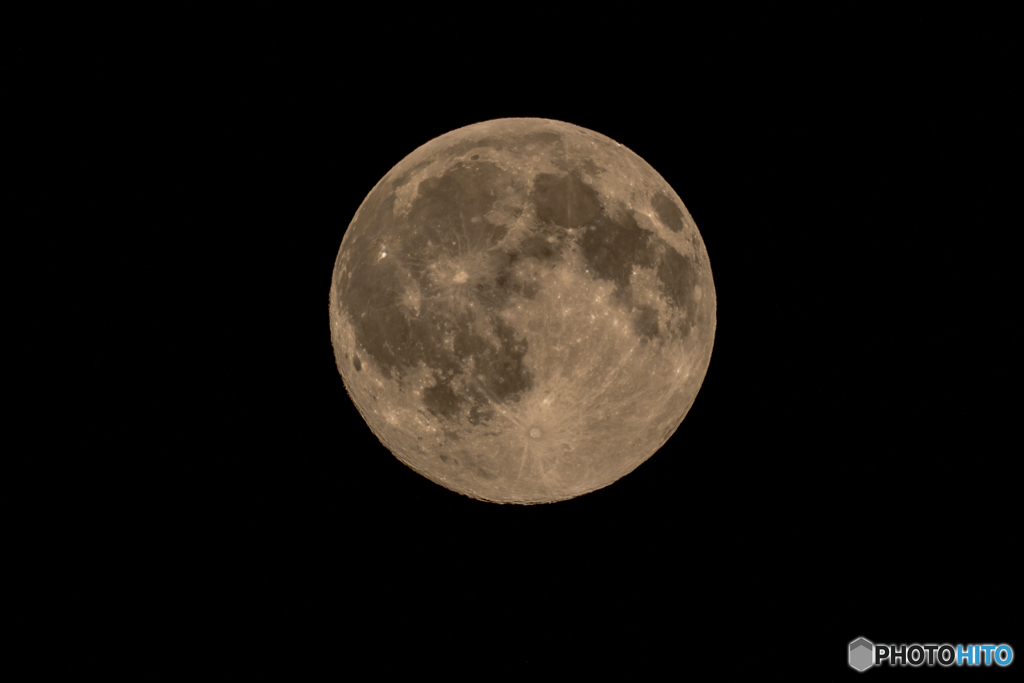 昨夜の月