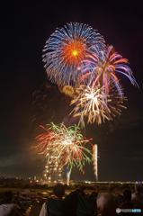 2015/08/14濃尾大花火 一宮市・羽島市市民花火大会⑦