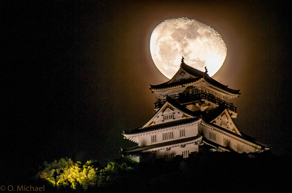2015/11/29 Moon and Castle ②