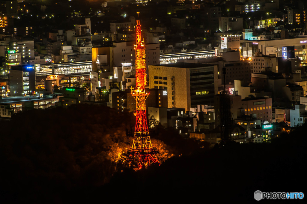 2015/08/18岐阜市上加納山のテレビ塔