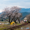 花咲く駅舎