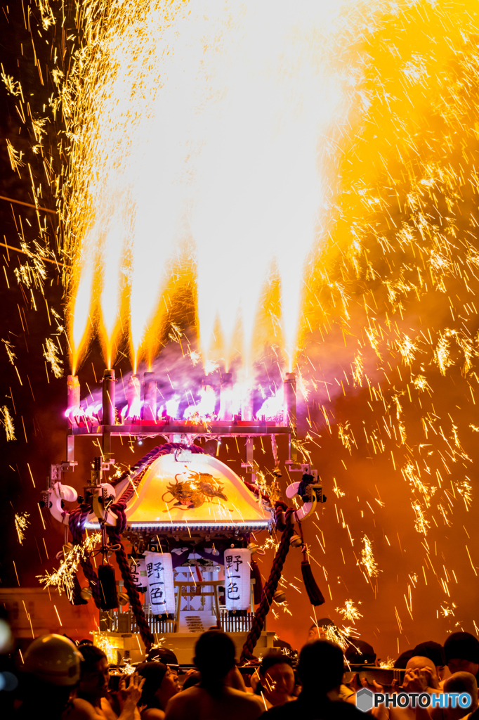 岐阜の火祭り③