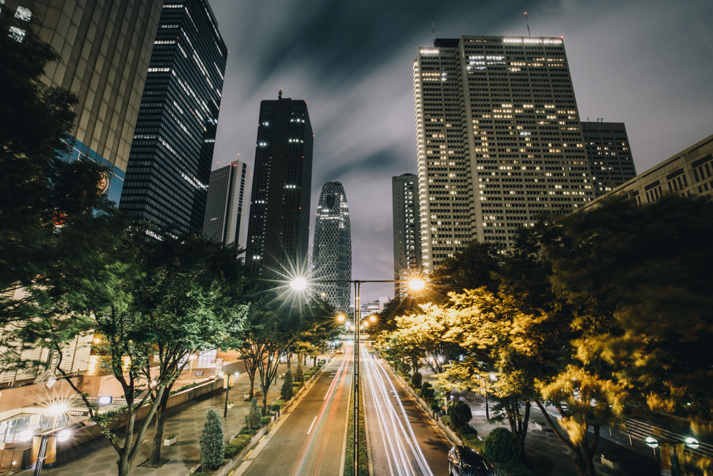 Shinjuku night view