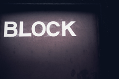 BLOCK≠BLACK