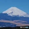 故郷の三島からの富士山