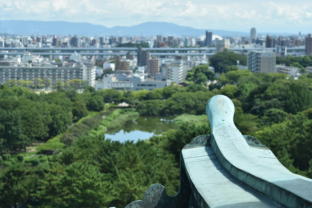 名古屋城展望台からの景色