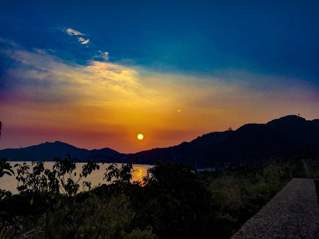 夏の夕焼け