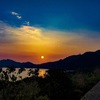 夏の夕焼け