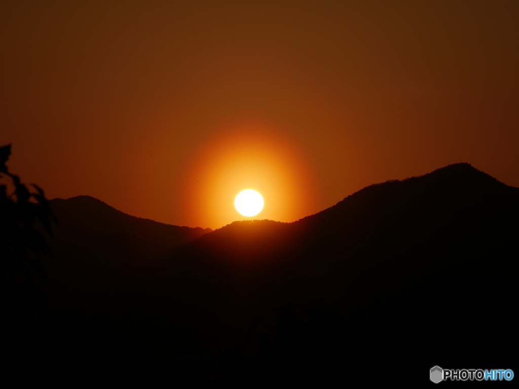 夕暮れ