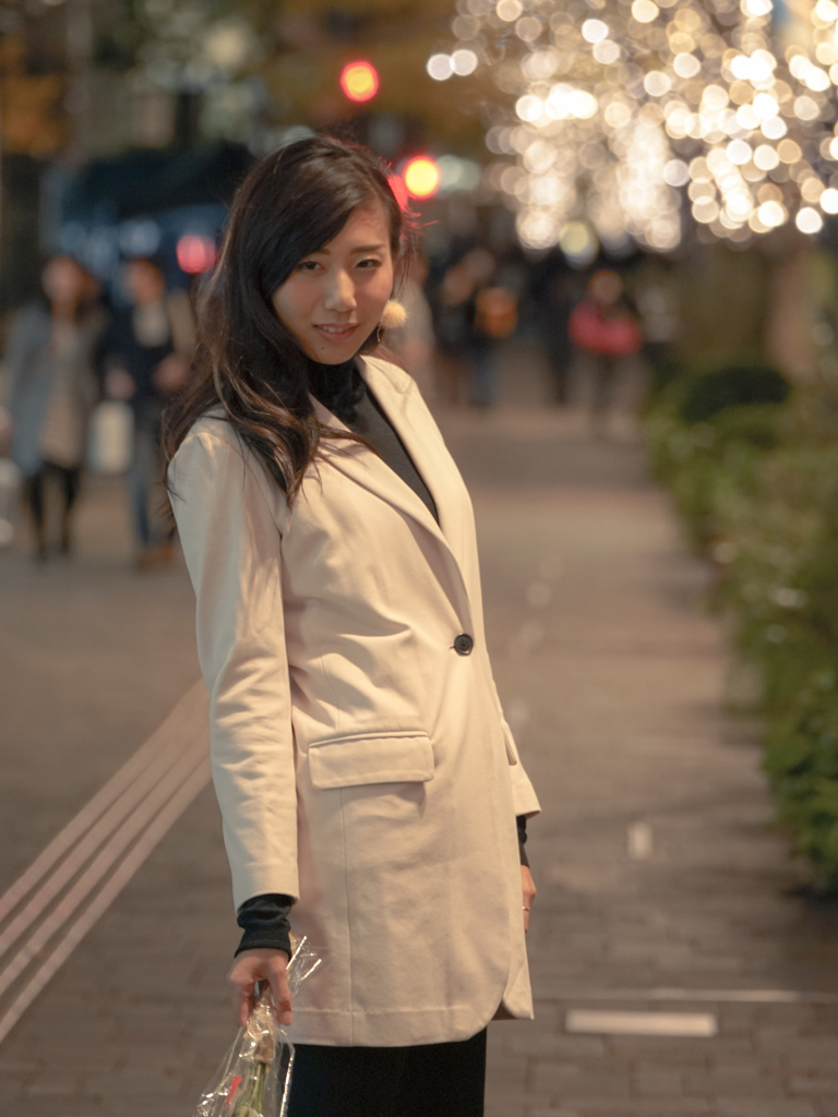 Night portrait in Marunouchi