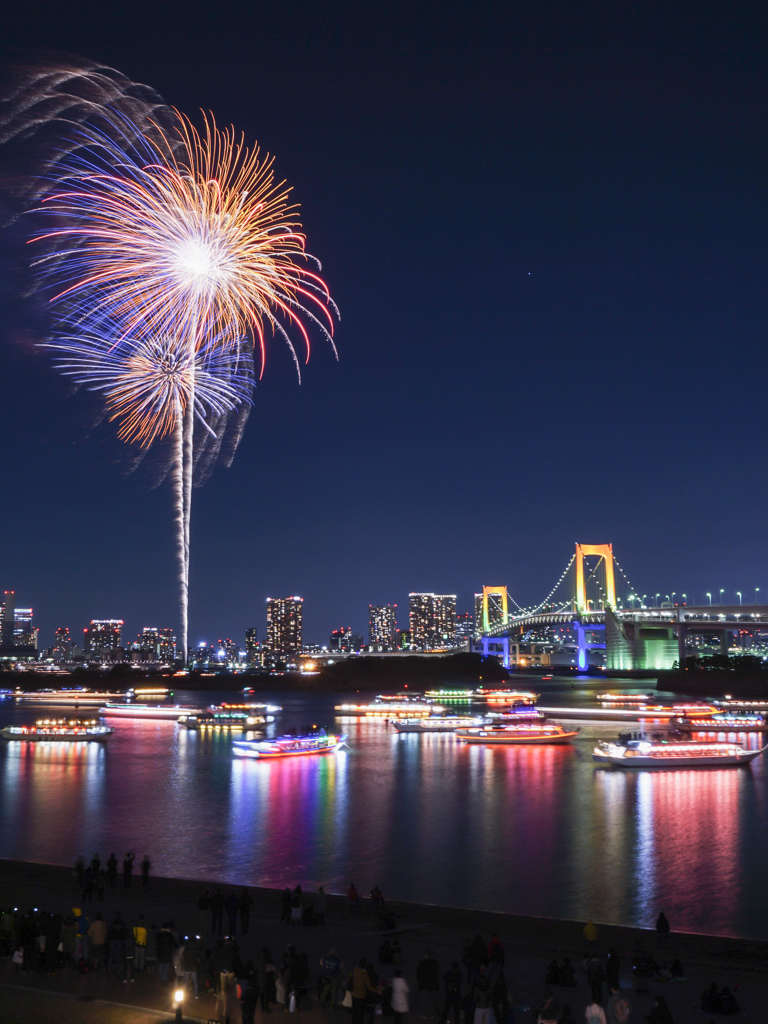 **お台場レインボー花火 2016**