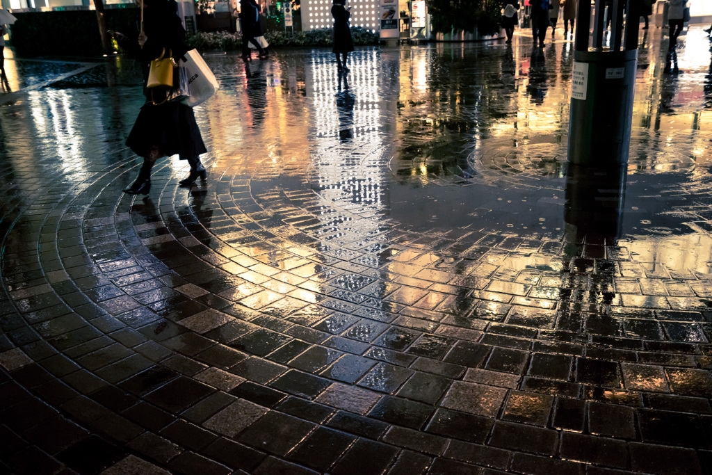 雨の夜（有楽町～丸の内）