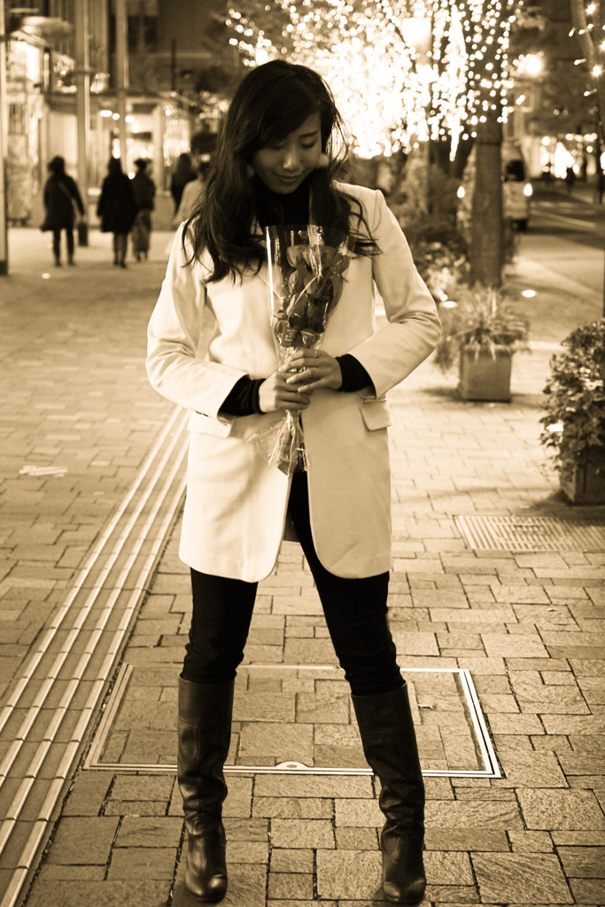 Night portrait in Marunouchi