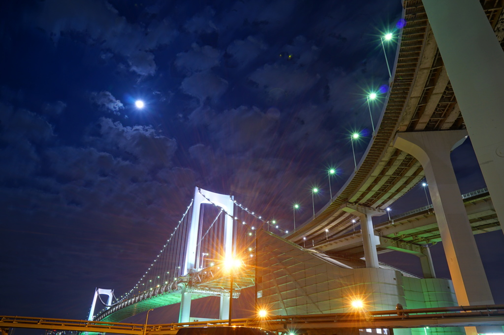 SuperMoon & RainbowBridge