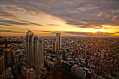 Tokyo Sunset View 