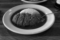 メンチカツカレー