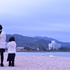 冬の海：青島神社