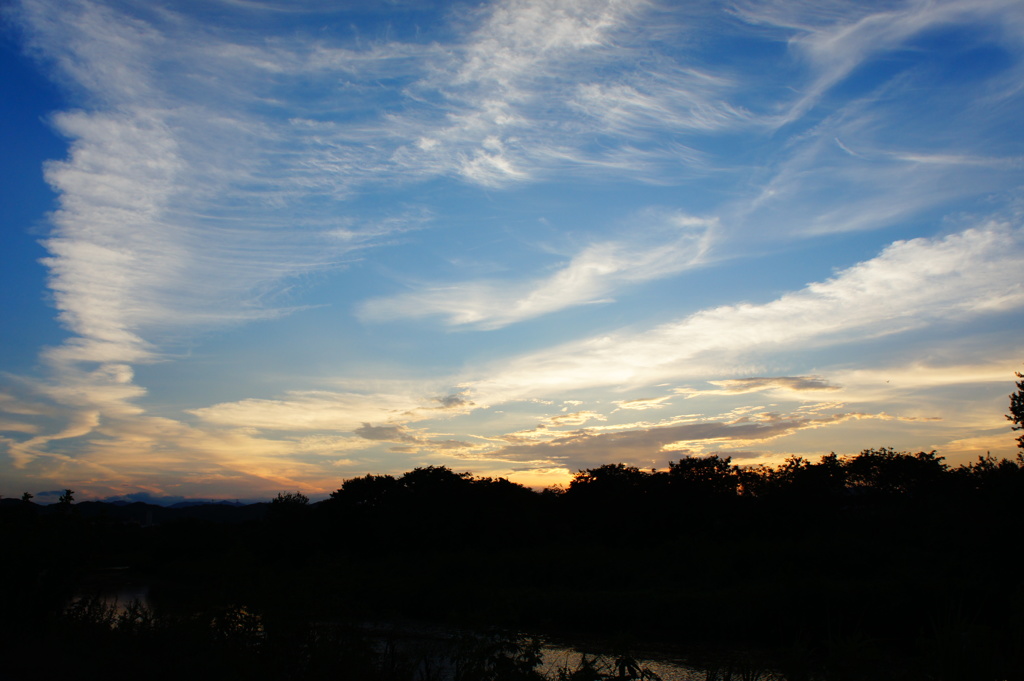 夏空（2012年8月）