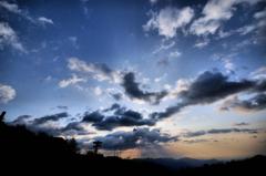 blue sky