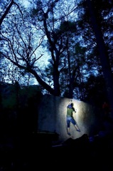 night climbing