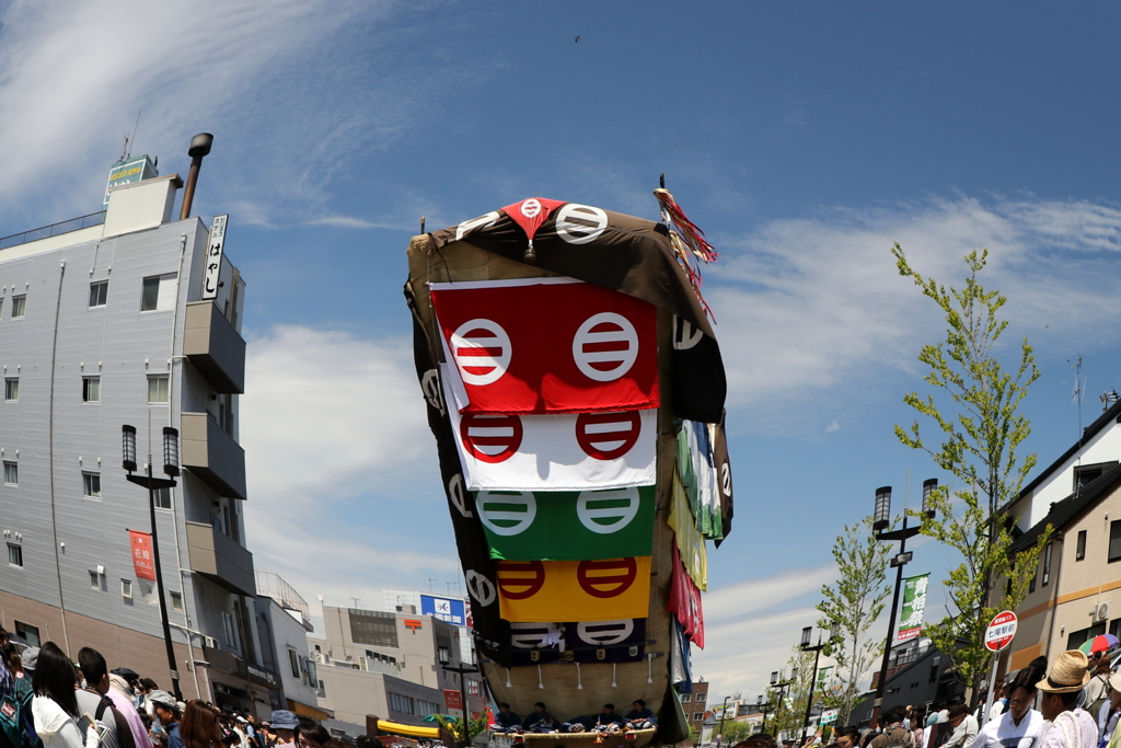 青柏祭のでか山