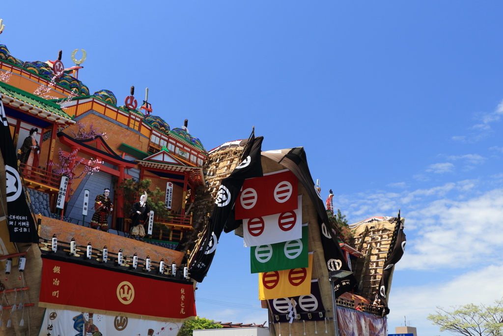 青柏祭のでか山