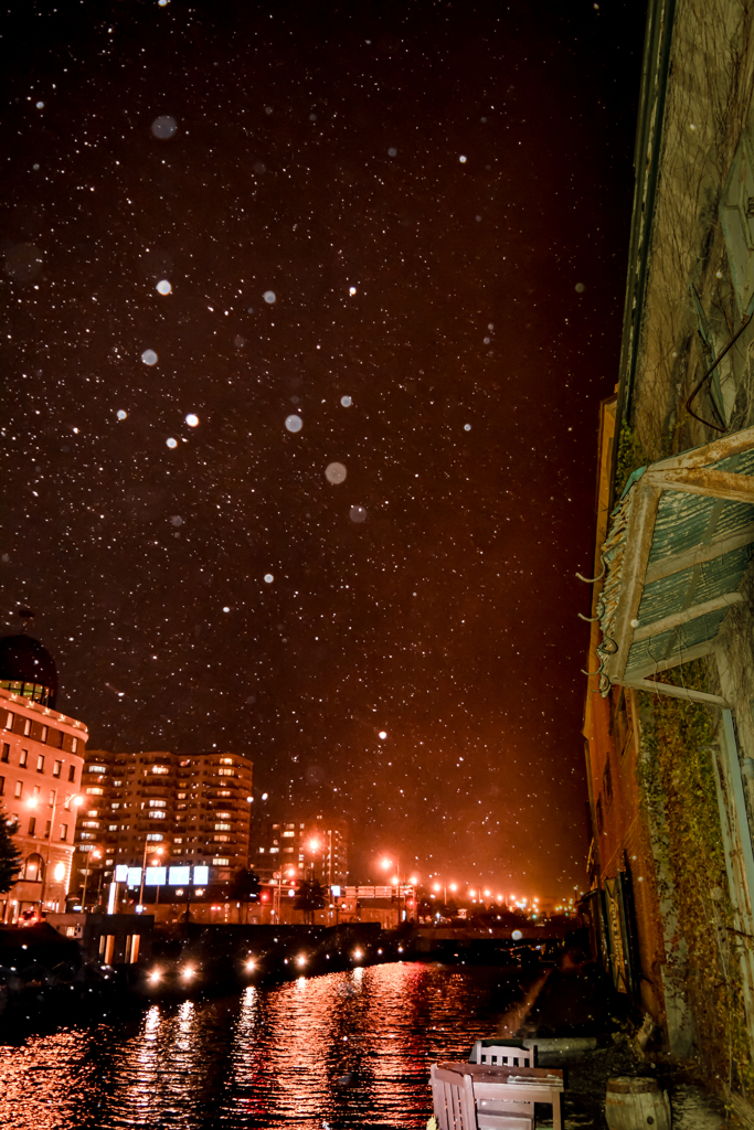 white stars in otaru