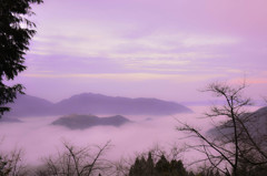 竹田城　桃雲