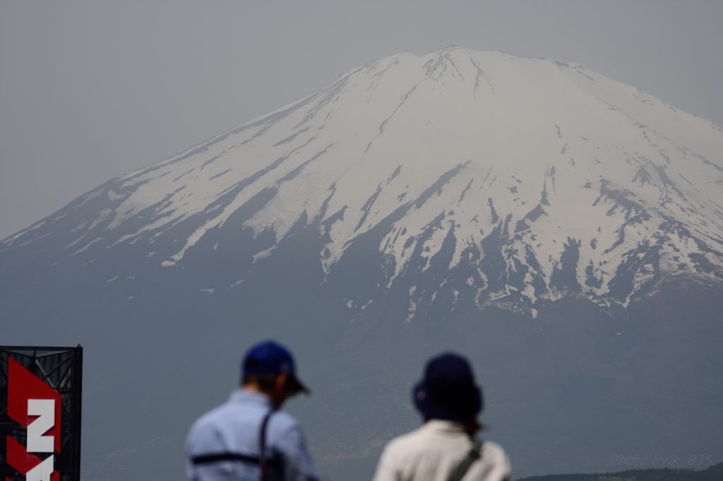 休日　富士山