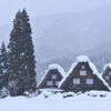 念願の白川郷雪化粧 その１