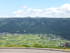 大観峰から外輪山